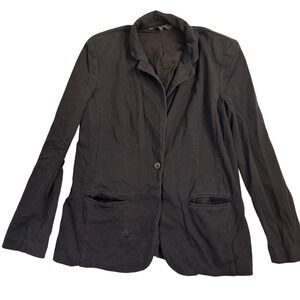 Mossimo Black Blazer Jacket Career Casual Work Office Business Large L Womens